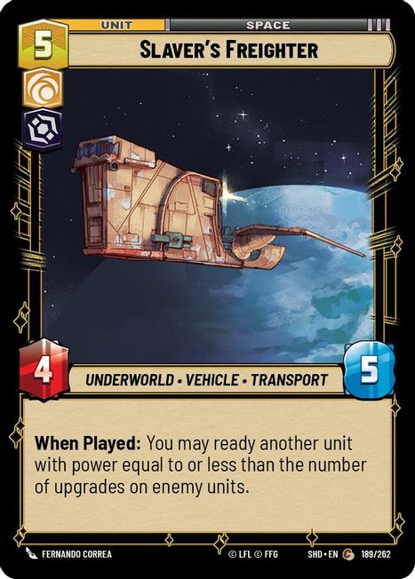 Slaver's Freighter - SHD - 189 - Common - Normal