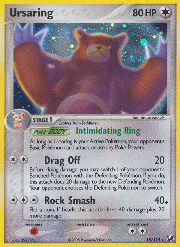 Ursaring - 018/115 - Unseen Forces