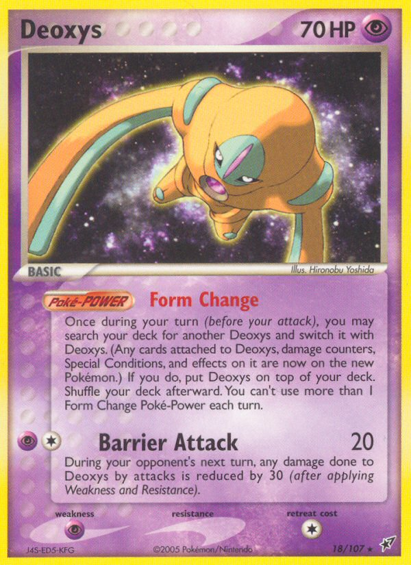 Deoxys - 018/107 - Deoxys