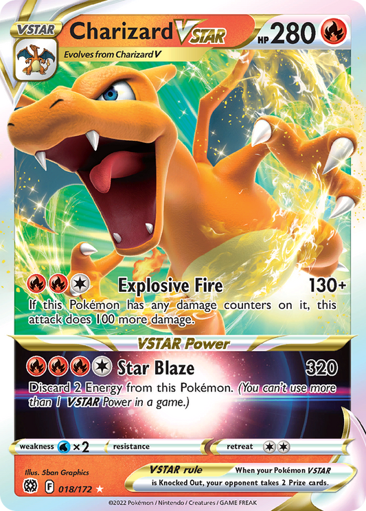 Charizard VSTAR - 018/172 - Brilliant Stars