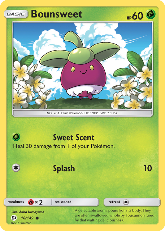 Bounsweet - 018/149 - Sun & Moon