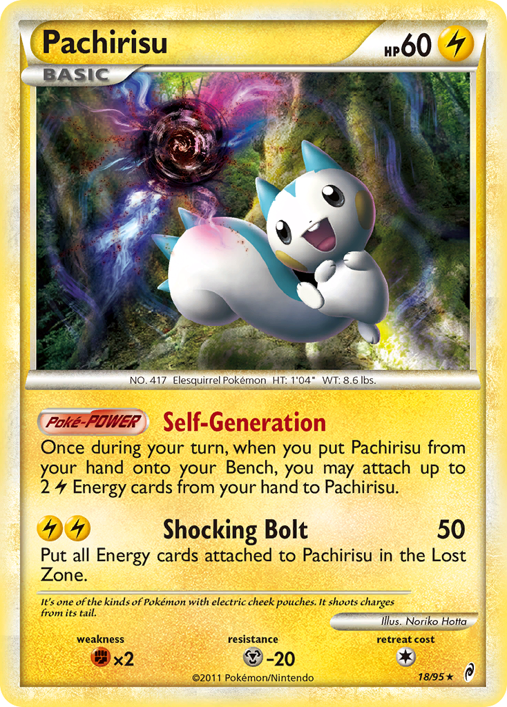 Pachirisu - 18/95 - Call of Legends