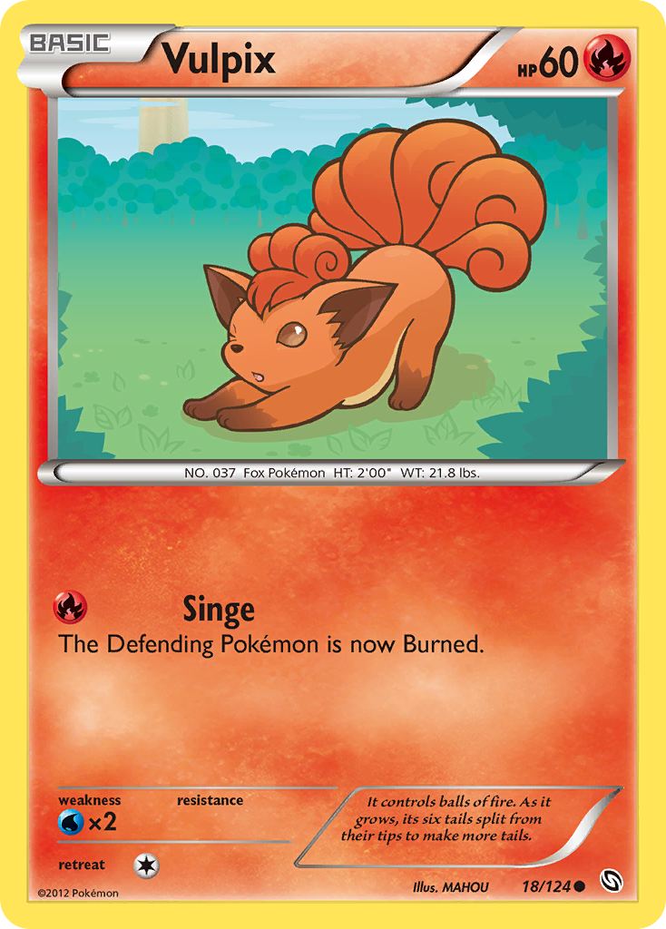 Vulpix - 018/124 - Dragons Exalted