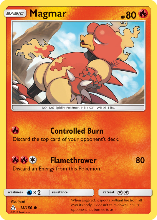 Magmar - 018/156 - Ultra Prism