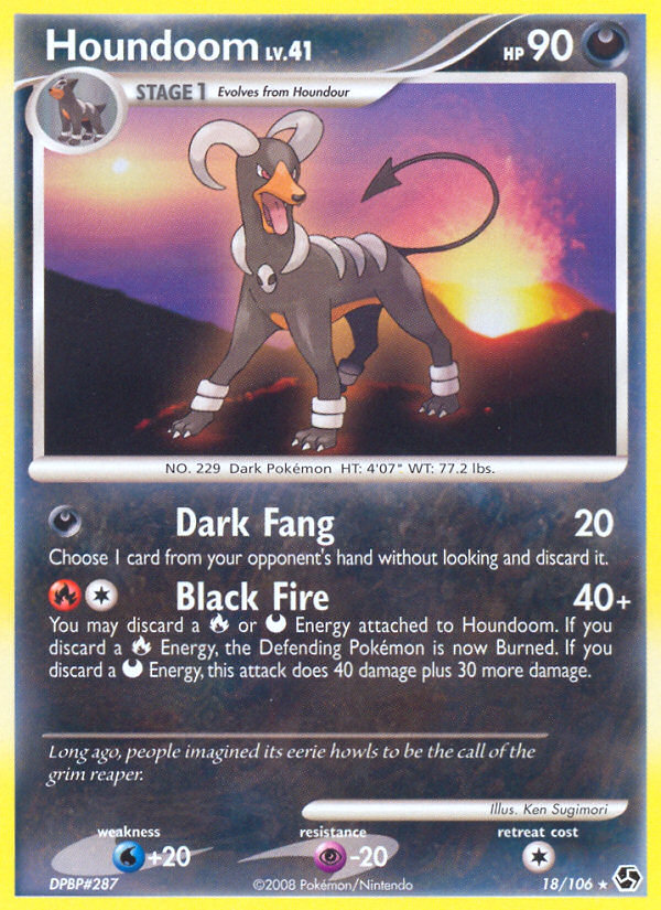 Houndoom - 018/106 - Great Encounters