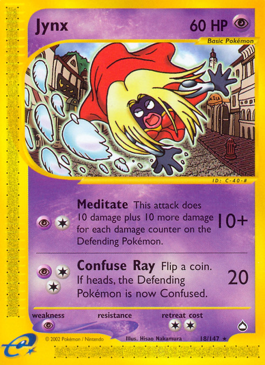 Jynx - 018/147 - Aquapolis