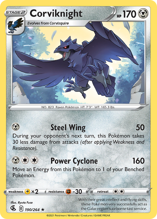 Corviknight - 190/264 - Fusion Strike