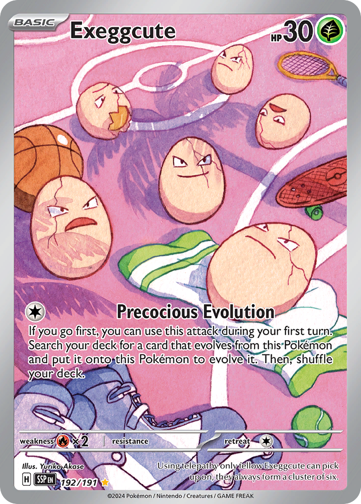 Exeggcute - 192/191 - Surging Sparks