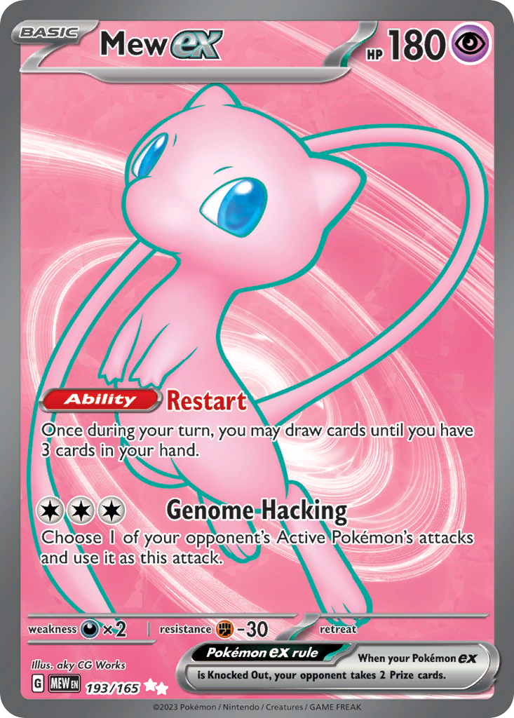 Mew ex - 193/165 - 151