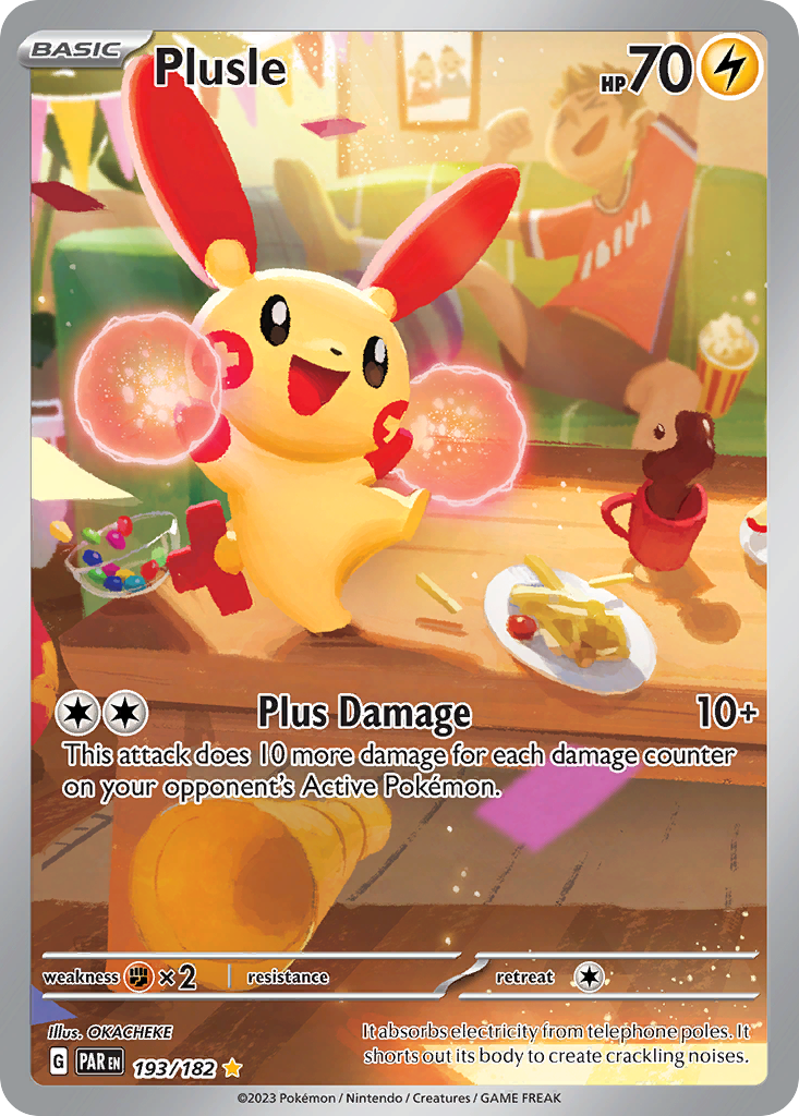 Plusle - 193/182 - Paradox Rift