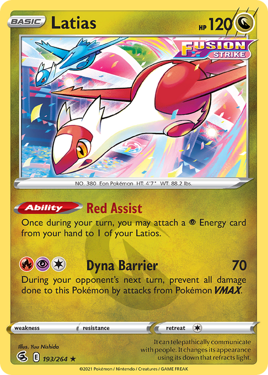 Latias - 193/264 - Fusion Strike