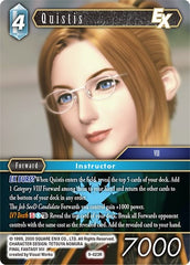 Quistis EX - 9-023R - Rare - Opus IX