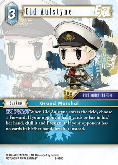 Cid Aulstyne EX - 9-026C - Common - Opus IX