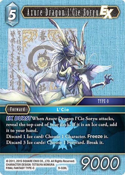 Azure Dragon l'Cie Soryu EX - 9-028L - Legend - Opus IX