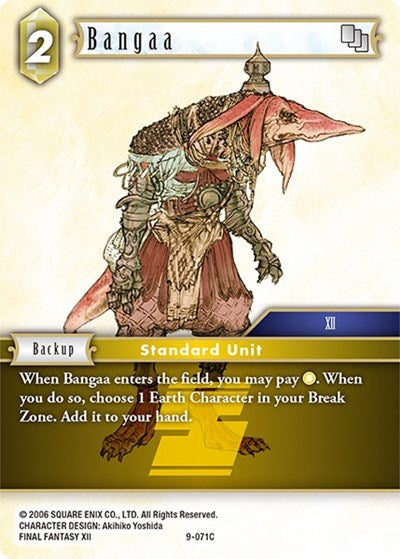 Bangaa - 9-071C - Common - Opus IX