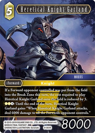 Heretical Knight Garland - 9-061R - Rare - Opus IX