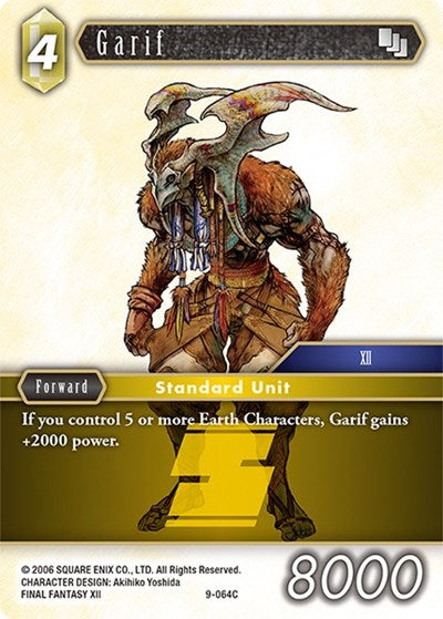 Garif - 9-064C - Common - Opus IX