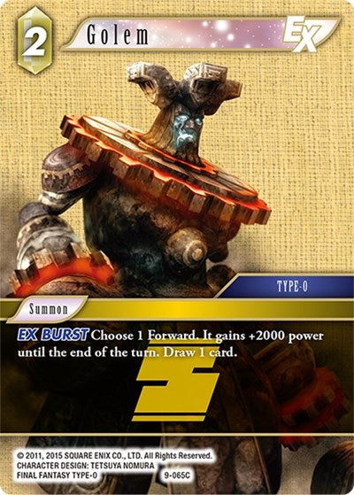 Golem EX - 9-065C - Common - Opus IX