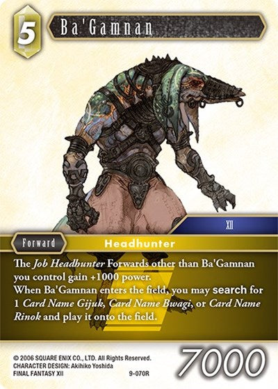 Ba'Gamnan - 9-070R - Rare - Opus IX