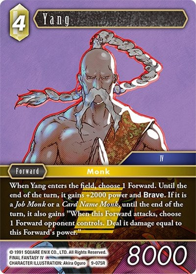 Yang - 9-075R - Rare - Opus IX
