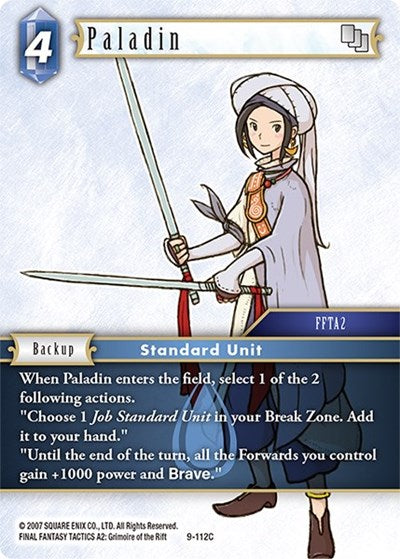 Paladin - 9-112C - Common - Opus IX