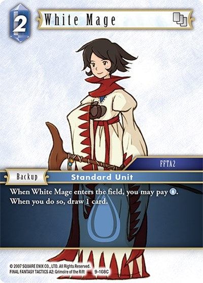 White Mage - 9-108C - Common - Opus IX