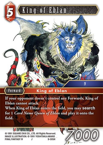 King of Eblan - 9-005H - Hero - Opus IX