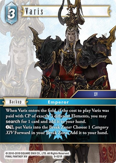 Varis - 9-021R - Rare - Opus IX