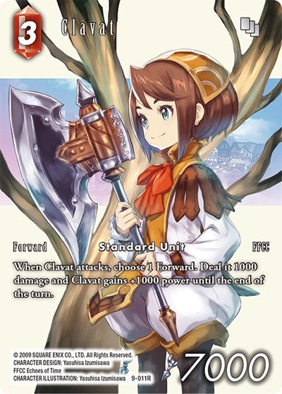 Clavat - 9-011R - Rare (Full Art) - Opus IX