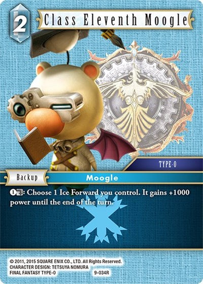 Class Eleventh Moogle - 9-034R - Rare - Opus IX