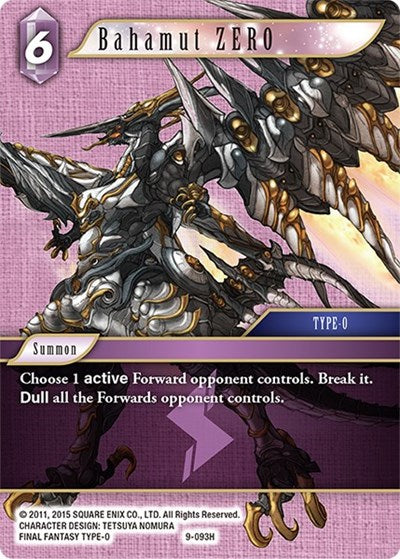 Bahamut ZERO - 9-093H - Hero - Opus IX