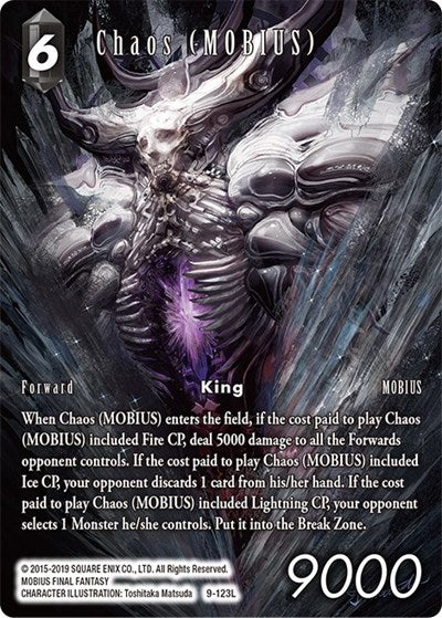 Chaos (MOBIUS) - 9-123L - Legend (Full Art) - Opus IX