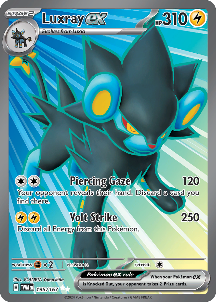 Luxray ex - 195/167 - Twilight Masquerade