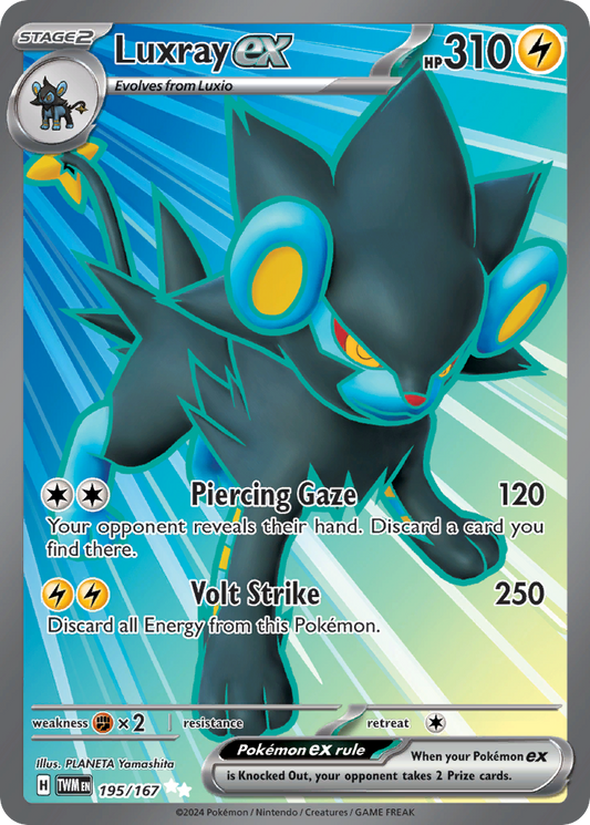 Luxray ex - 195/167 - Twilight Masquerade