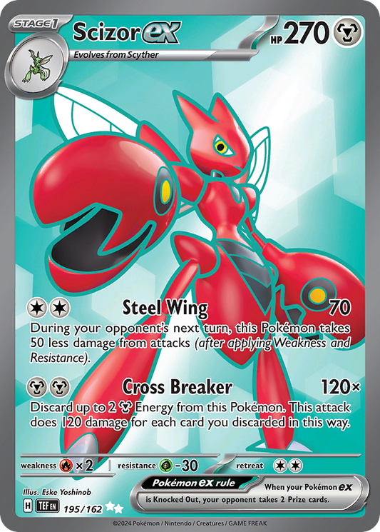 Scizor ex - 195/162 - Temporal Forces