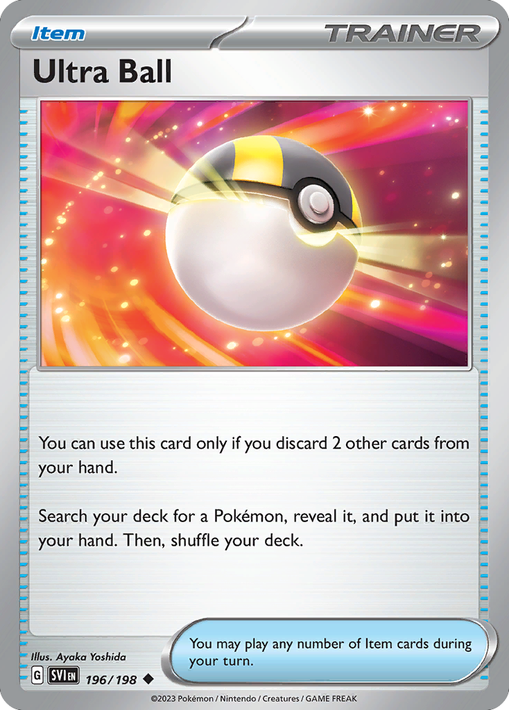 Ultra Ball - 196/198 - Scarlet & Violet