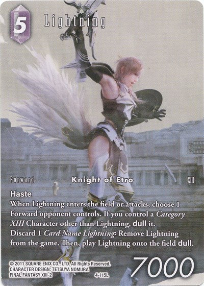Lightning - 4-115L - Legend (Full Art) - Deck Exclusive Cards