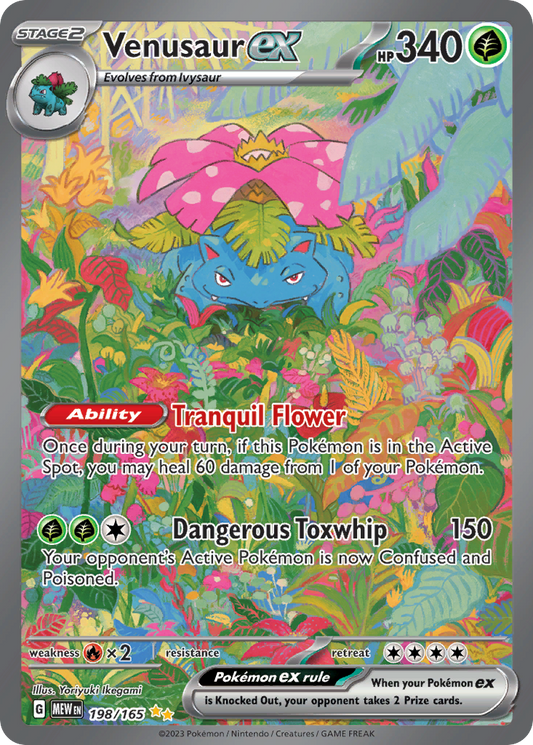 Venusaur ex - 198/165 - 151