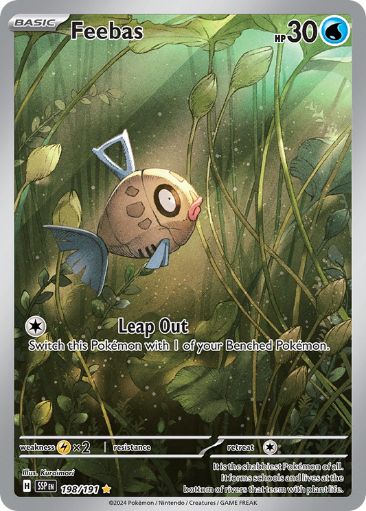 Feebas - 198/191 - Surging Sparks