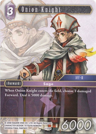 Onion Knight (Sage) - 1-125R - Rare - Deck Exclusive Cards