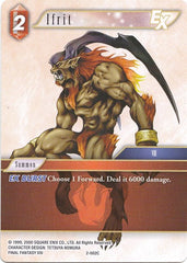 Ifrit EX - 2-002C - Common - Deck Exclusive Cards