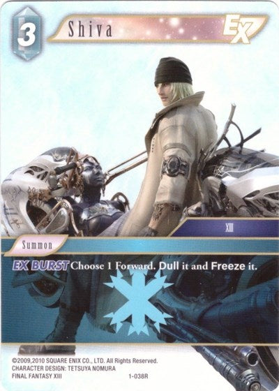 Shiva EX (Rare) - 1-038R - Rare - Deck Exclusive Cards