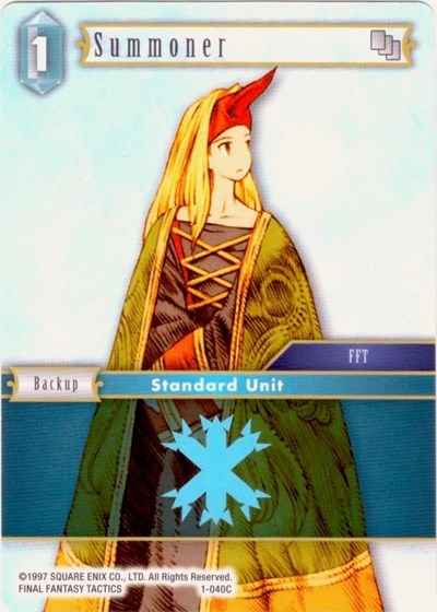 Summoner (Female Unit) - 1-040C - Common - Deck Exclusive Cards