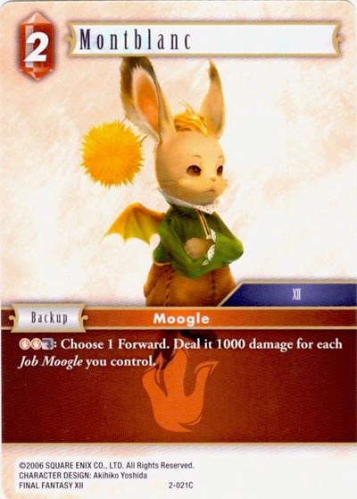 Montblanc - 2-021C - Common - Deck Exclusive Cards