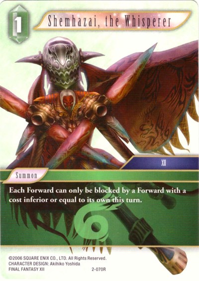 Shemhazai, the Whisperer - 2-070R - Rare - Deck Exclusive Cards
