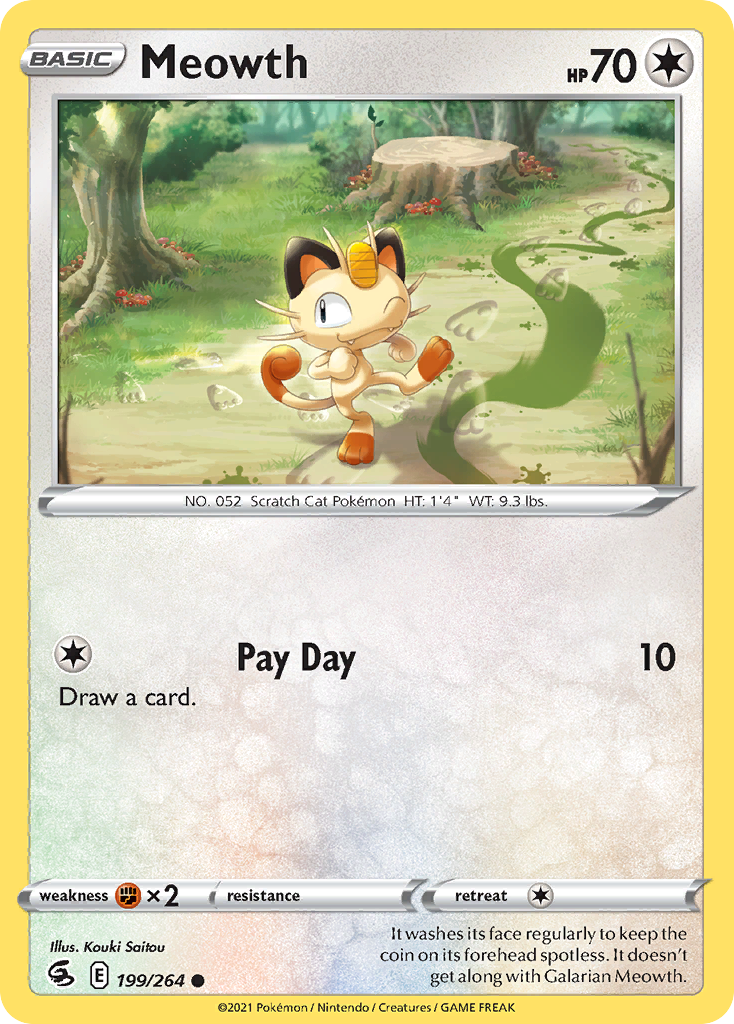 Meowth - 199/264 - Fusion Strike