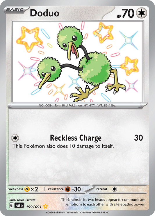 Doduo - 199/91 - Paldean Fates