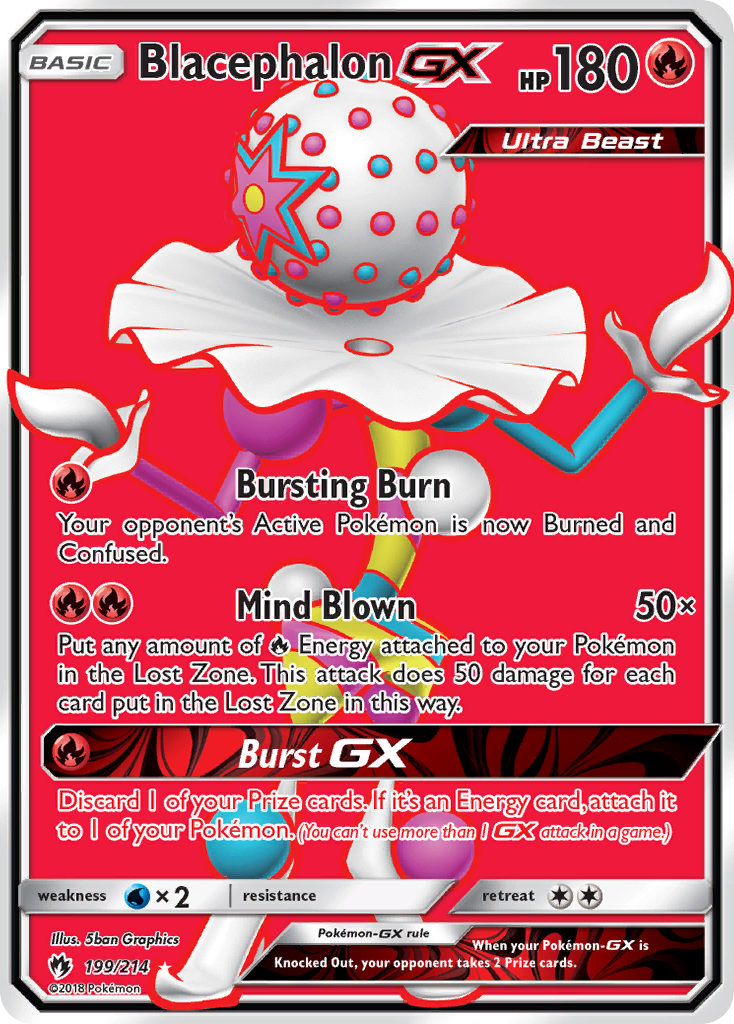 Blacephalon-GX - 199/214 - Lost Thunder