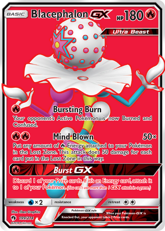 Blacephalon-GX - 199/214 - Lost Thunder