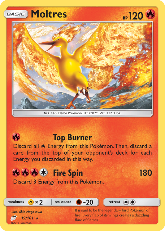 Moltres - 019/181 - Team Up